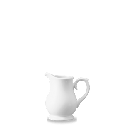 White Sandringham Jug 0.25Pt